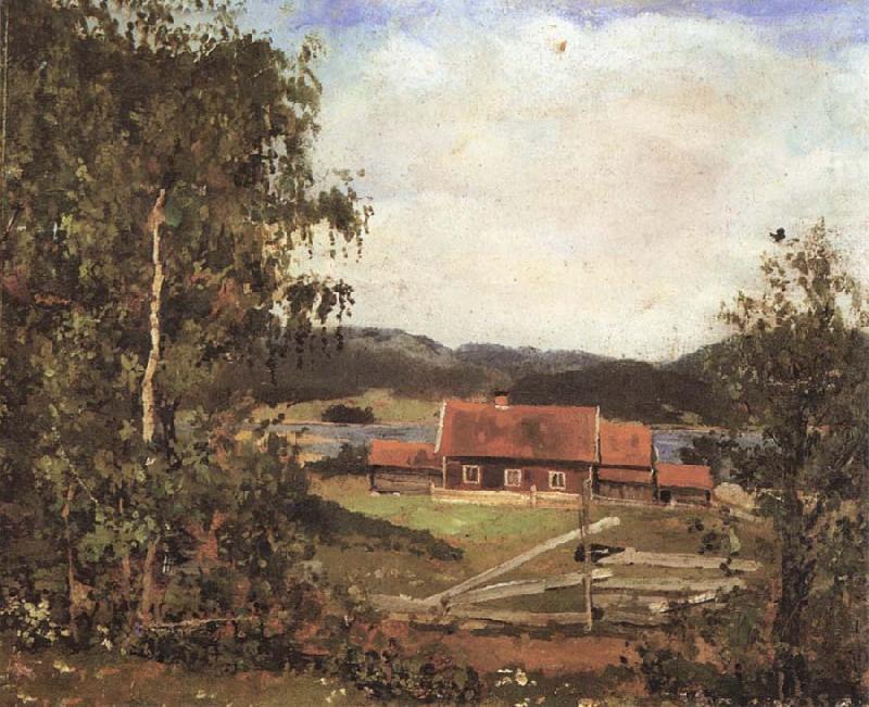 The Landscape of Oslo, Edvard Munch